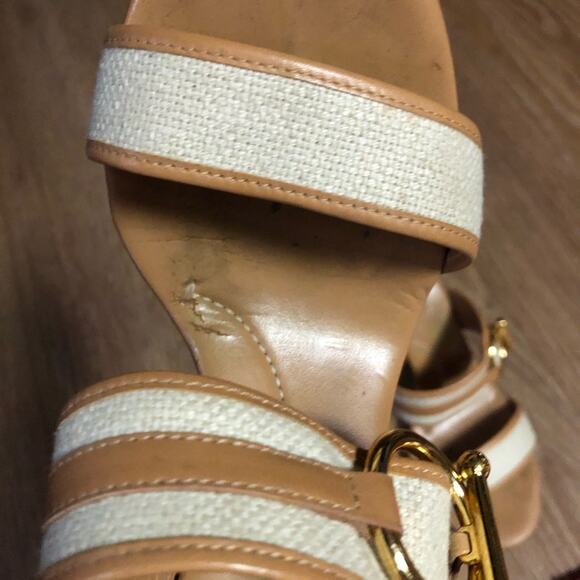 BCBG Open-Toe Heels Size 8.5 - Picture 4 of 8